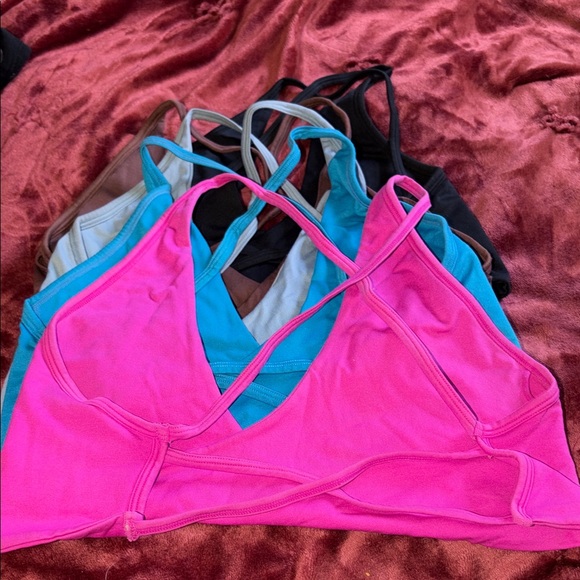 Colorful Sports Bras Set - Picture 2 of 2